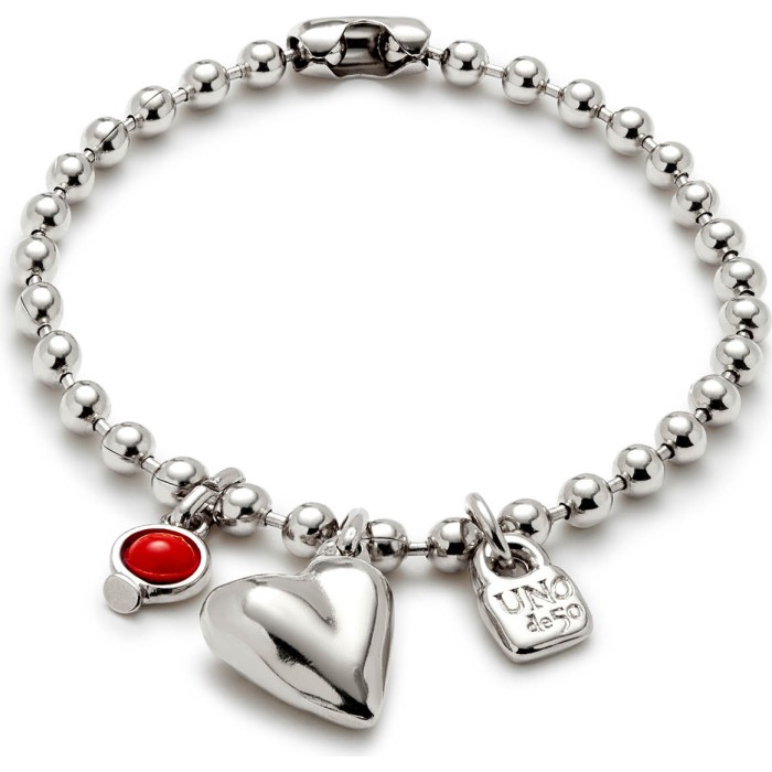 Pulsera Ser Unico EXC UNOde50 PUL2559ROJMTL0M