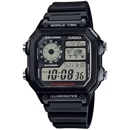 Reloj unisex CASIO COLLECTION  AE-1200WH-1AVEF