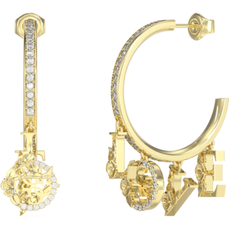 Pendientes 4Love GUESS JUBE05034JWYGT-U