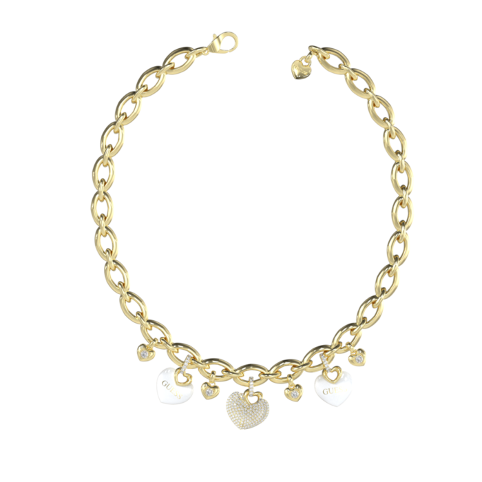 Collar Crazy in love GUESS JUBN05203JWYGWHT-U