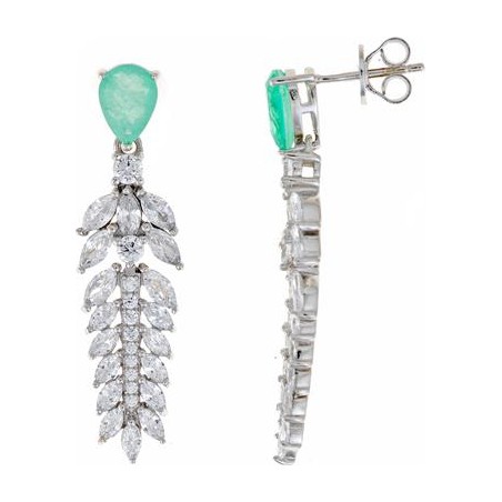 Pendientes SALVATORE PLATA 112A0280