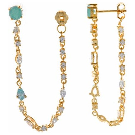 Pendiente SALVATORE PLATA 247A0074