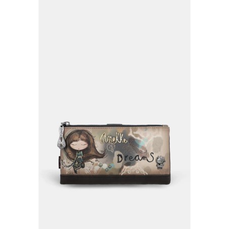 Billetero grande flexible RFID Real ANEKKE 41709-906