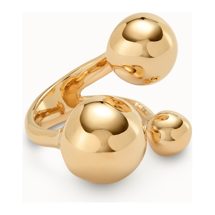 Anillo Ser Intrépida UNOde50 ANI0843ORO00018