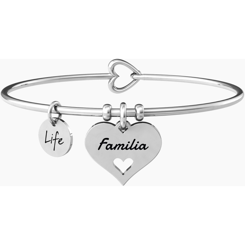 Pulsera Con Colgante Corazón Familia KIDULT ES731627