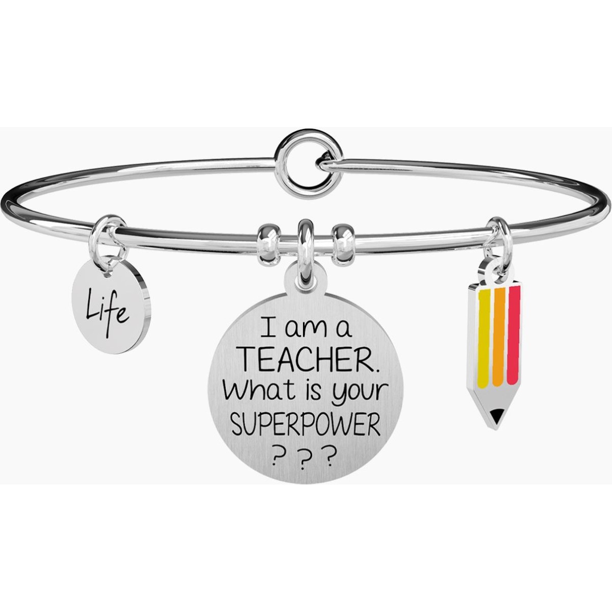 Pulsera Con Colgante Super Maestra KIDULT ES731746