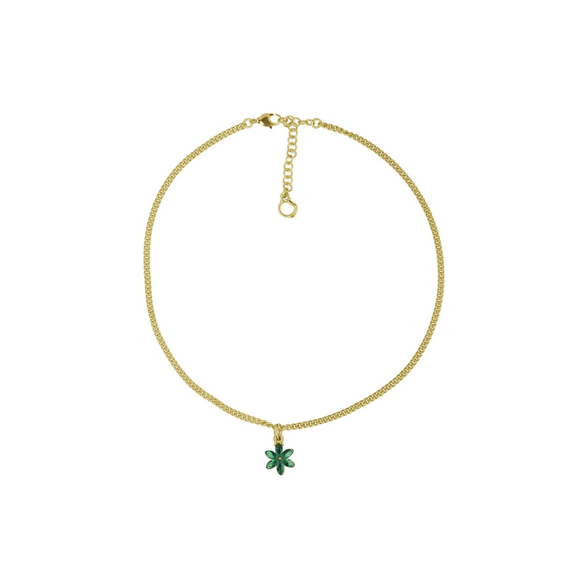 Collar CICLÓN Pétalos Oro 220810-12