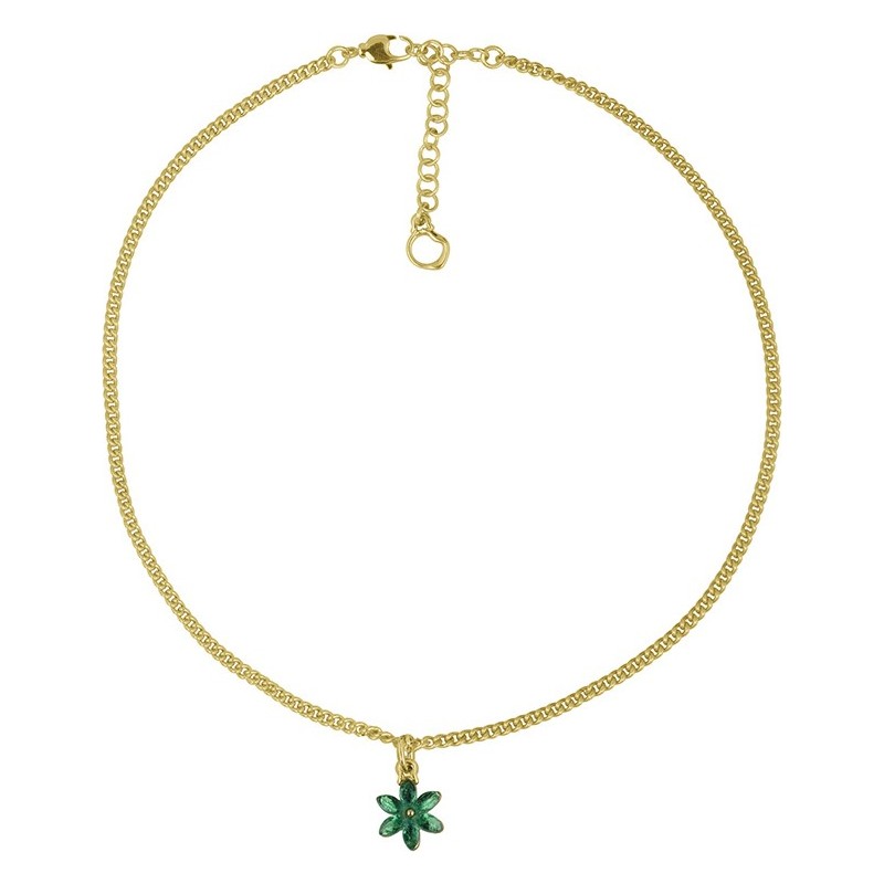 Collar CICLÓN Pétalos Oro 220810-12