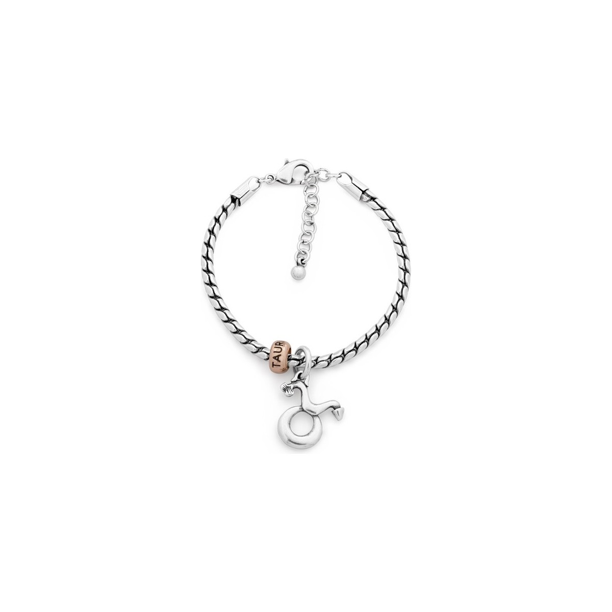 Pulsera CICLÓN Tauro Rosé HOR000