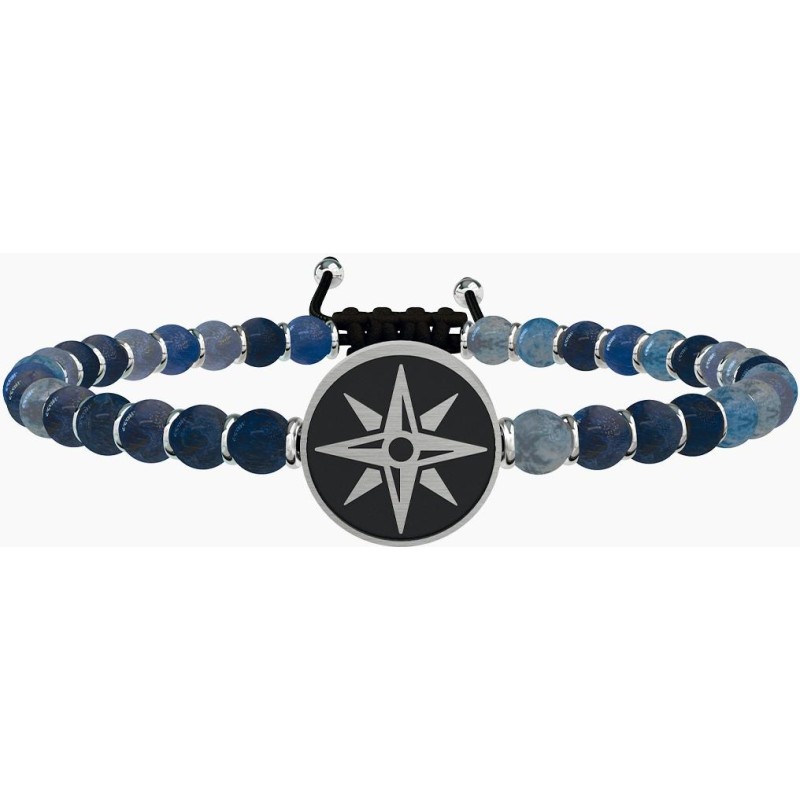 Pulsera de hombre KIDULT Rosa De Los Vientos ES731215