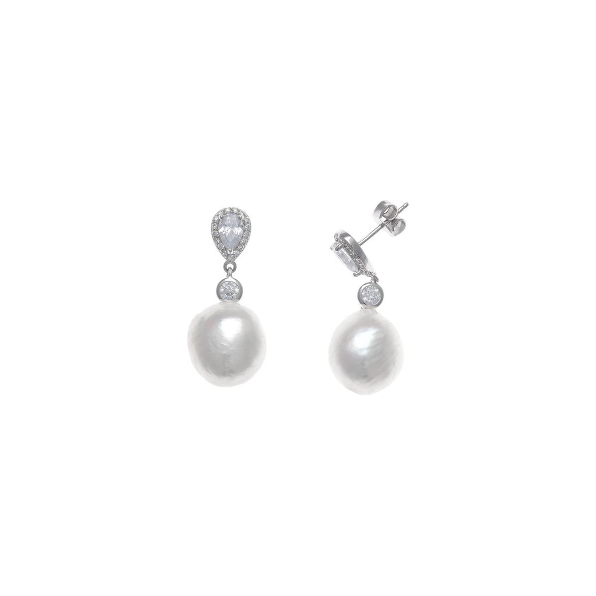 Pendientes SALVATORE PLATA 121A0086