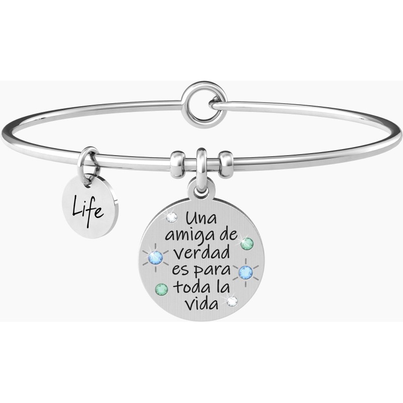 Pulsera Con Colgante KIDULT Una Amiga Es Para Toda La Vida ES731871