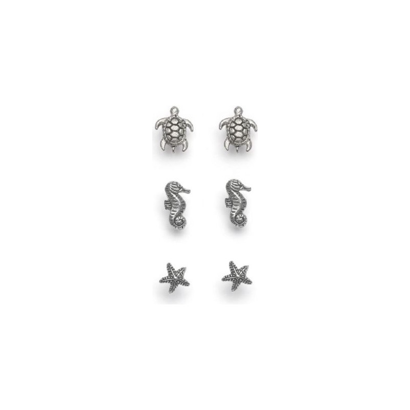 Pendientes 3 Pares Mar VESTOPAZZO LO80278