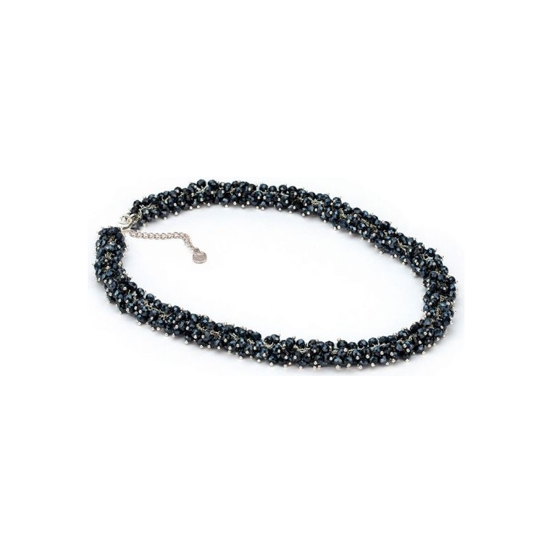 Collar Cristales Noche Azul VESTOPAZZO VM1003