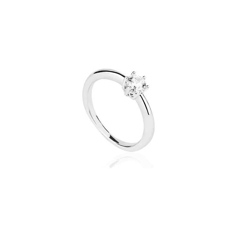 Solitario garra con circonita excellence star cut de 5´75mm T-ADORO BSO1.0,75CT