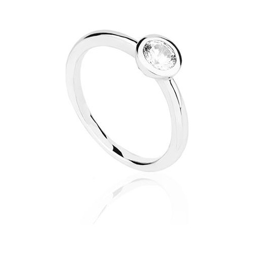 Solitario chatón con circonita excellence star cut de 6´25mm T-ADORO BSO2.1CT