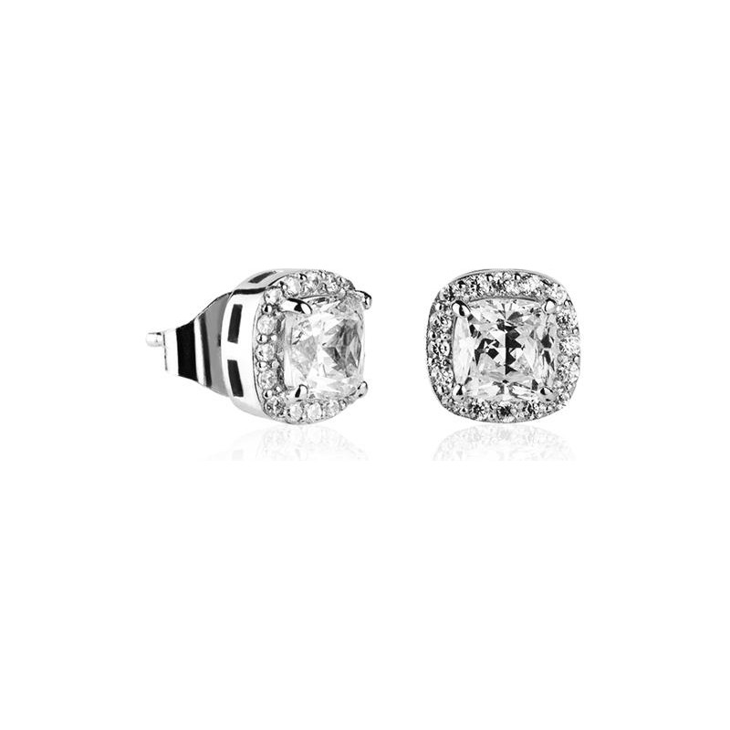 Pendientes con circonitas excellence star cut de 6´25mm T-ADORO BPE8.2CT
