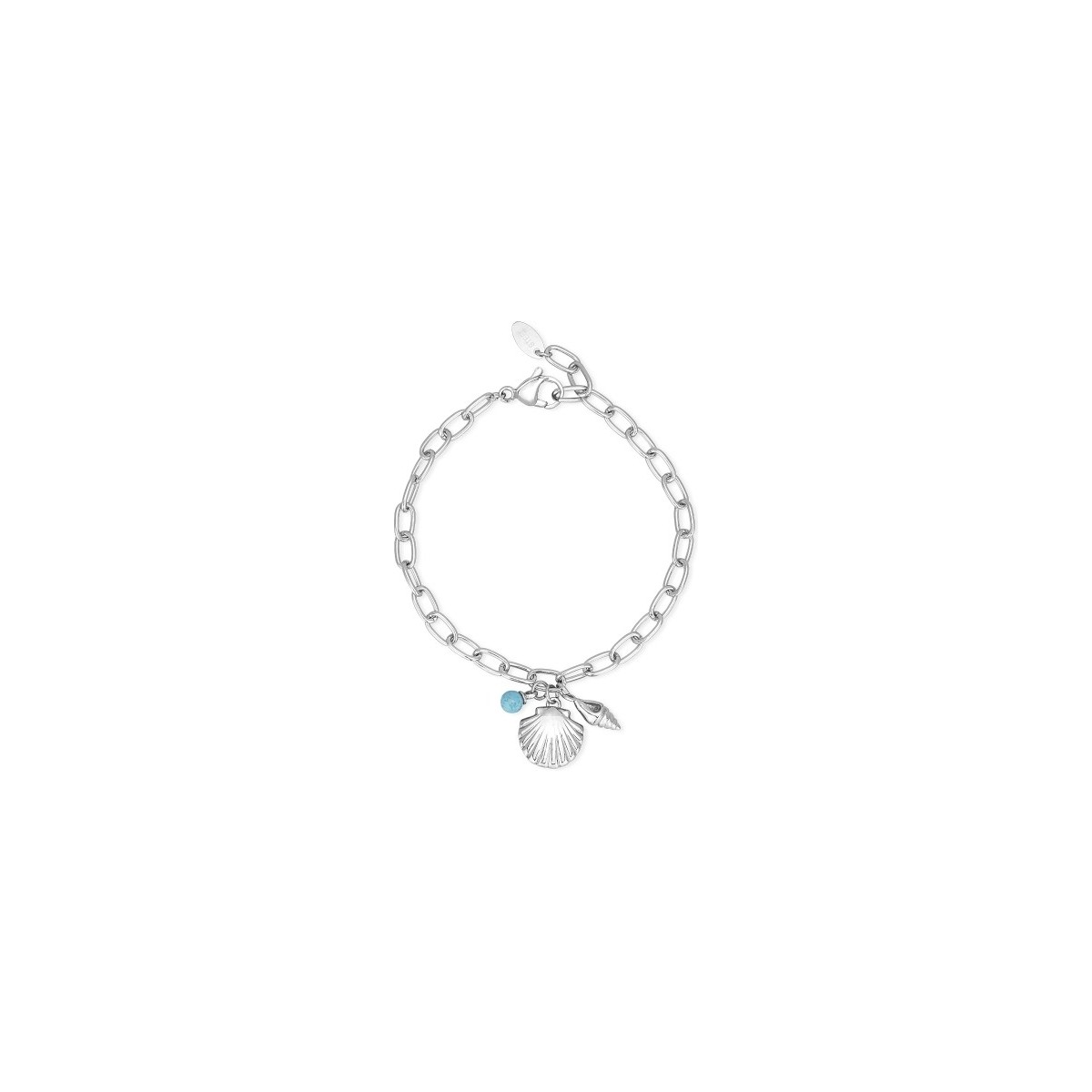 PULSERA 2 JEWELS ACERO Y PIEDRA NATURAL 232205